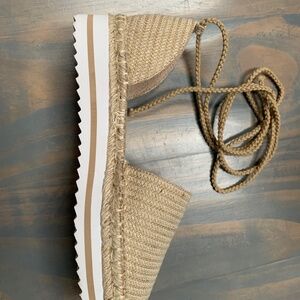 Cream JLO espadrille